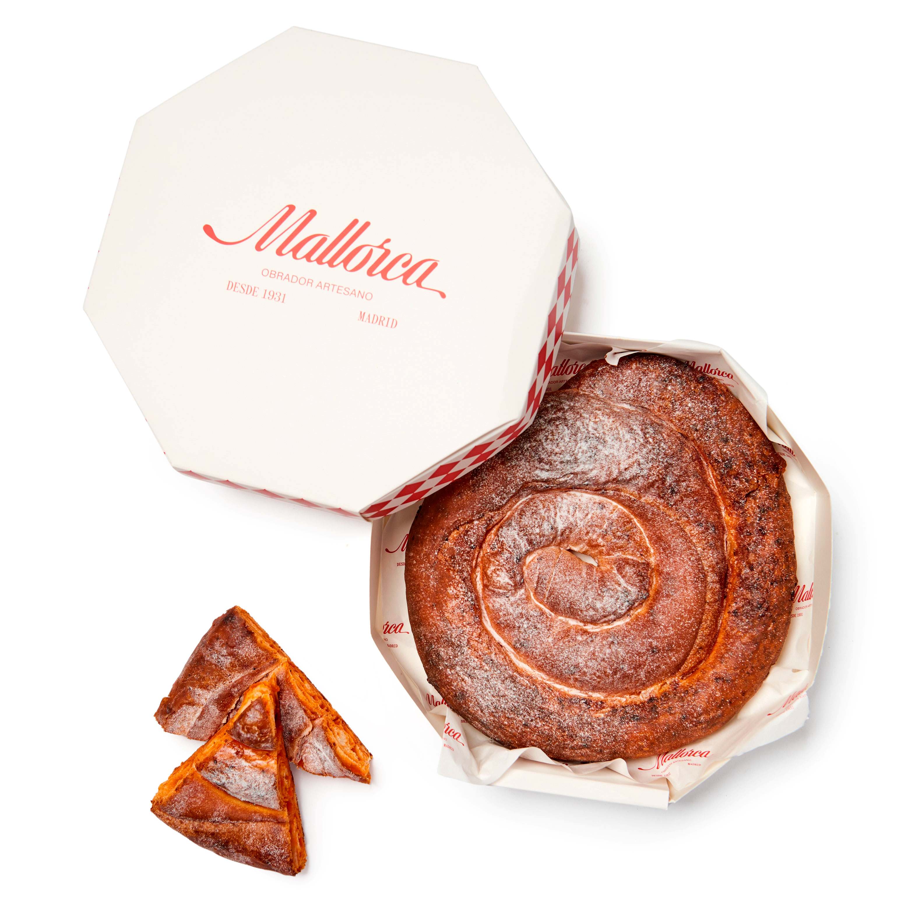 Ensaimada de sobrasada Can Company de Pastelería Mallorca