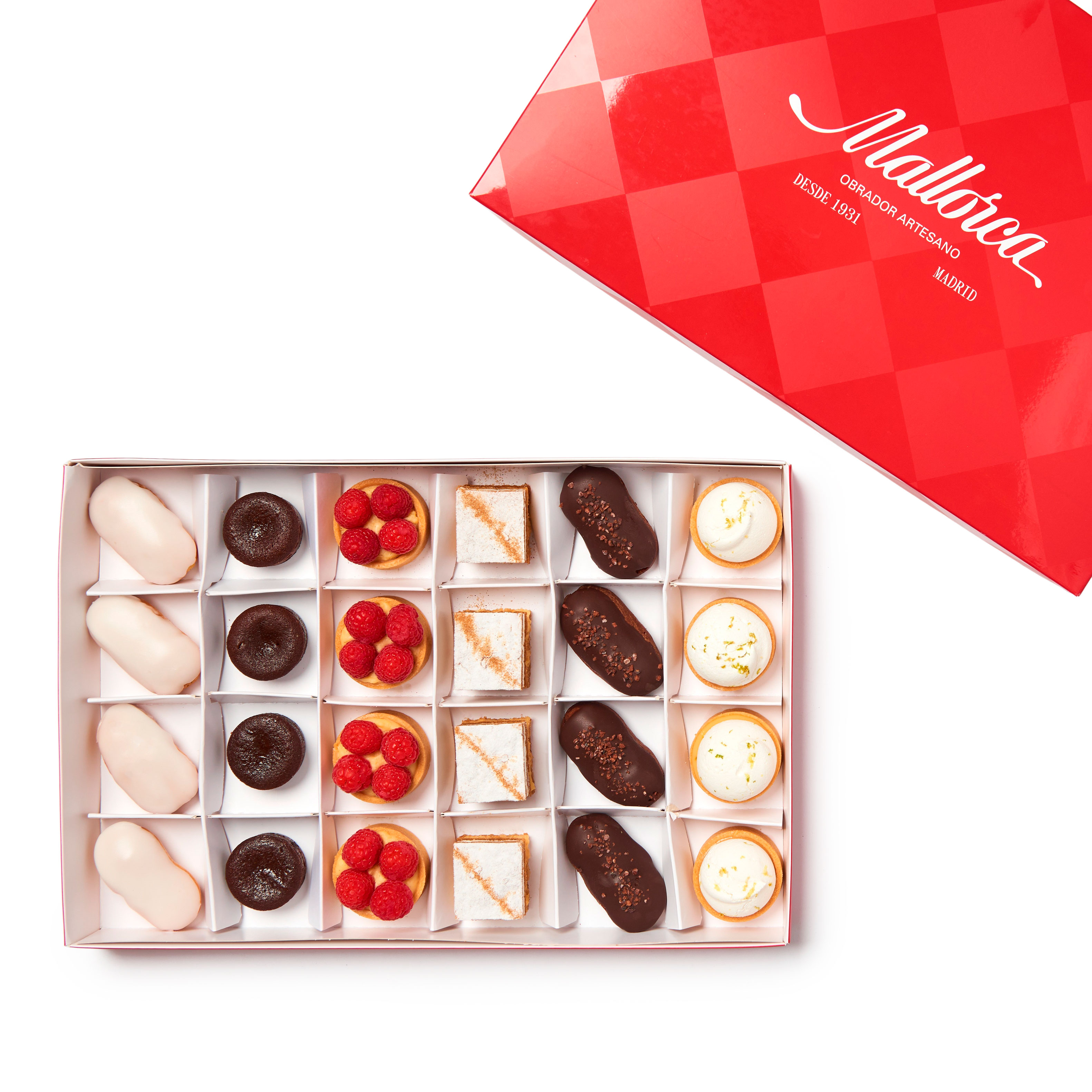 Caja de 12 pasteles de Pastelería Mallorca