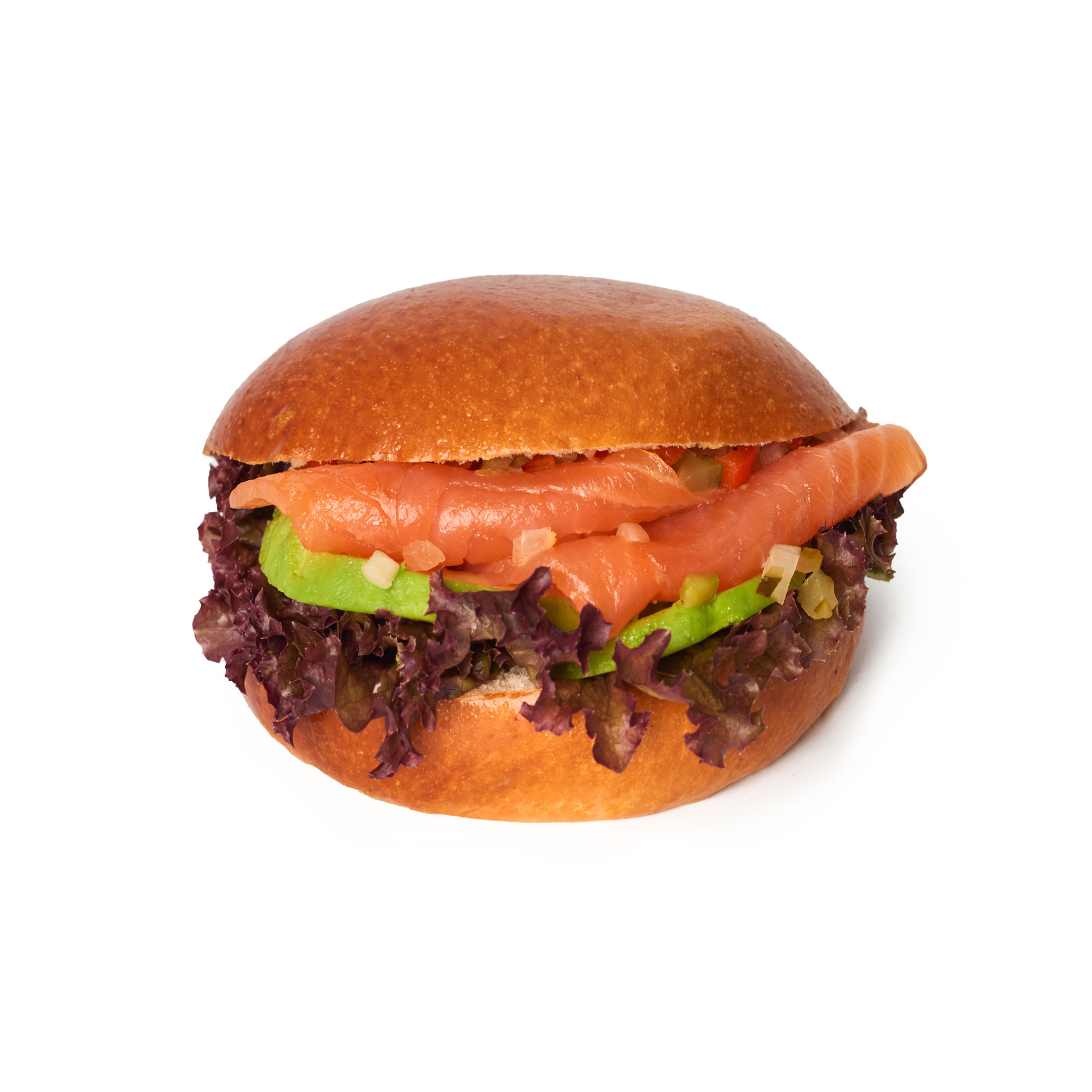 Inglés salmón y aguacate de Pastelería Mallorca